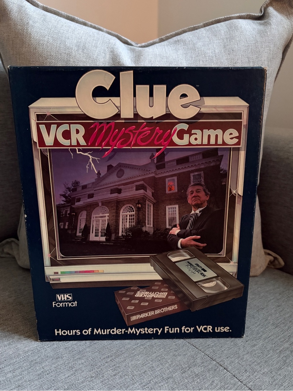Vintage Clue VCR Mystery Game (1985) - Great Condition